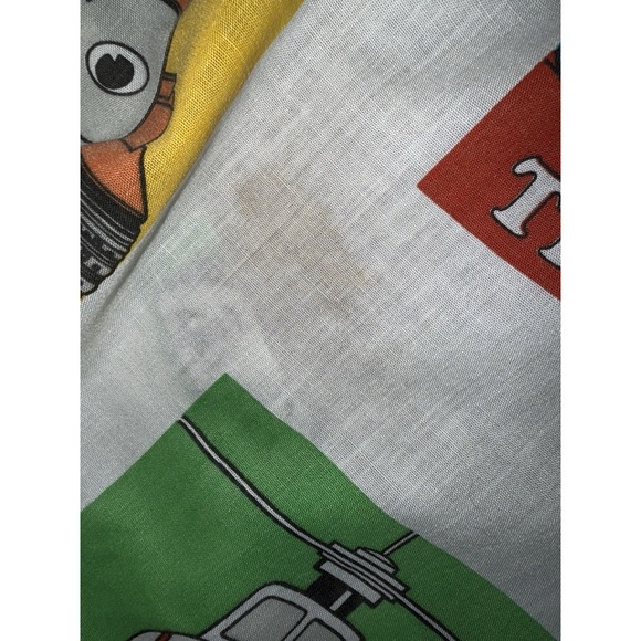 Vintage‎ 1992 Thomas The Train Twin Sheet Set Fitted & Flat Read - Picture 7 of 7